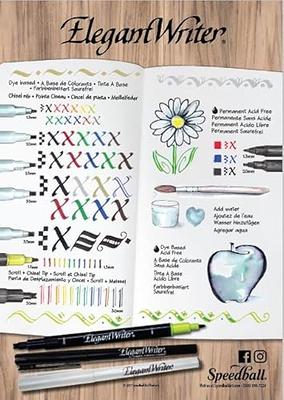  Rilanmit Hand Lettering Pens, Refillable Calligraphy