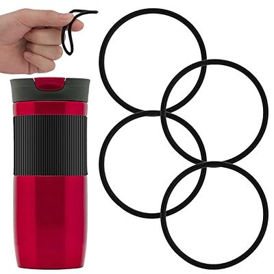 4PCS Water Bottle Replacement Cup Seal Gaskets Silicone Top Cover