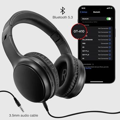 Bingozones A10 Hybrid Active Noise Cancelling Headphones, Wireless