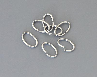 925 Sterling Silver Jump Rings, Open Snap Close Rings, 4.5 mm 5 mm or 6 mm