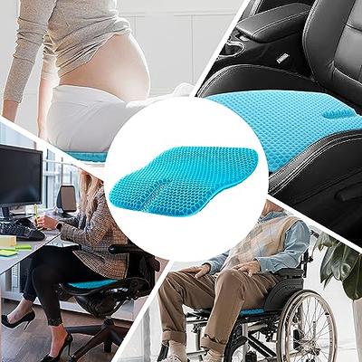 Gel Seat Cushion for Long Sitting Tailbone Pain Office Chair Car