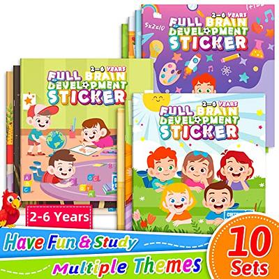  Create a Scene Sticker Book, Busy Book for Toddlers 1