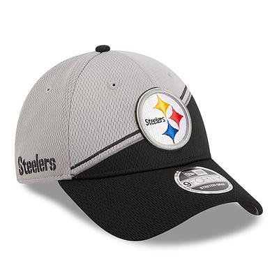 Youth New Era Graphite Pittsburgh Steelers Reflect 9FORTY Adjustable Hat