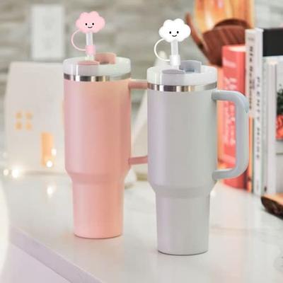 6Pcs Straw Cover Cap for Stanley Cup, 10mm Cute Flower Cloud Shape Silicone  Straw Topper Compatible with Stanley 40 Oz Tumbler Reusable Dust-Proof Straw  Tips Lids - Yahoo Shopping