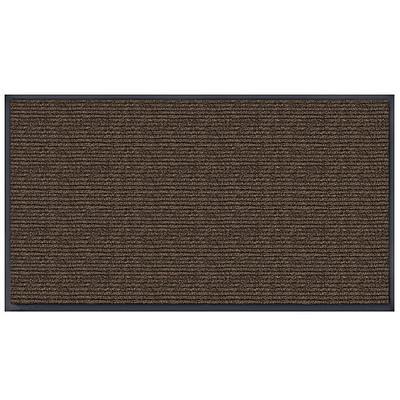 Lavex 3' x 5' Gray Olefin Indoor Entrance Mat