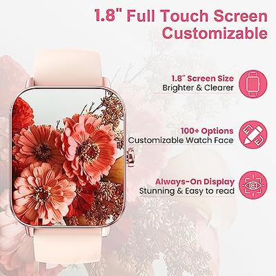 anyloop Smart Watches for Men Women with 24/7 Heart Rate Blood Oxygen  Monitor Sleep Tracking, 46mm 1.3oz Step Calorie Counter Fitness Watch  Activity Trackers for iOS and Android Phones - Yahoo Shopping