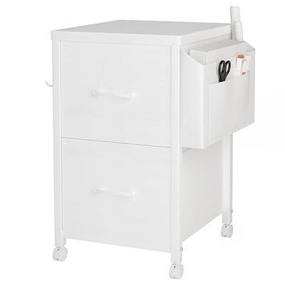 Small Filing Cabinet - White