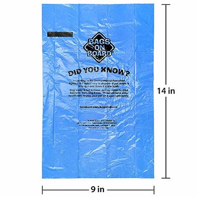 Bags On Board Dog Poop Bags, Strong, Leak Proof Dog Waste Bags