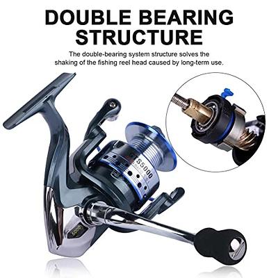 Saltwater Fishing Spinning Reel 4.7:1 13+1 Ball Bearings Aluminum