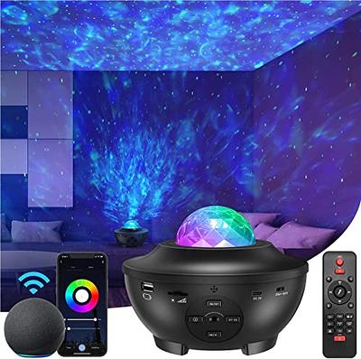 Galaxy Light Stars for Ceiling Projector,41 Light Modes Led Galaxy  Projector Lights for Bedroom,Bluetooth Speaker Star Lights for Bedroom Mood