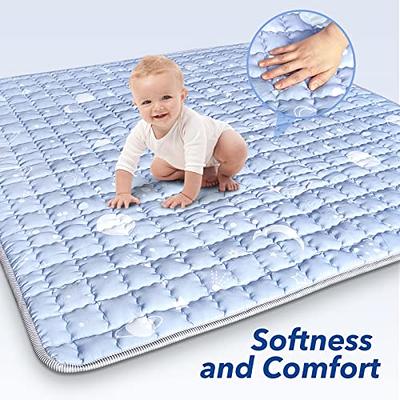  Baby Play Mat For Floor,1.2 Thick Memory Foam Tummy
