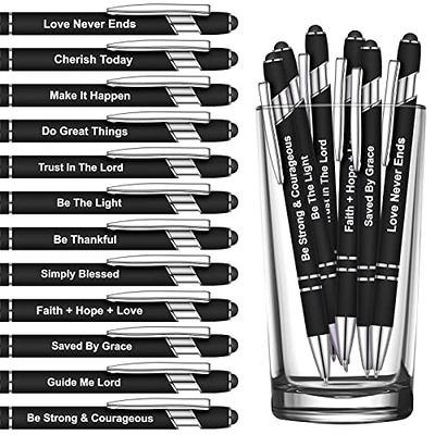7PCS Funny Pens Swear Word Daily Pen Set Funny Office Gifts Quotes Pen  Screen Touch Stylus Pen for Colleague Co-Worker