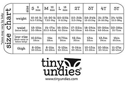 Tiny Undies Unisex Baby Underwear 3 Pack (12 Months, Natural/Undyed) -  Yahoo Shopping
