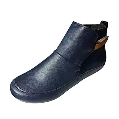 Ankle Boots For Women No Heel Casual Dressy Fashion Nepal | Ubuy