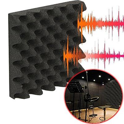 12 Pack Egg Crate Foam Charcoal 1 Inch x 12 W x12 L Acoustic Foam Panels  Recording Studio Foam