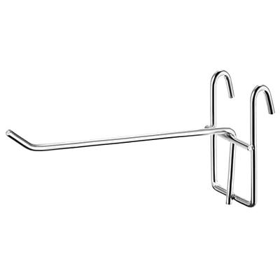 10pcs Wall Mount Display Hooks Hanger 200mm Length Wall Board Hooks for  Supermarket Store