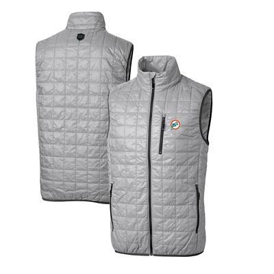 Cutter & Buck Gray Louisville Cardinals Primary Team Logo Rainier PrimaLoft Eco Insulated Full-Zip Puffer Vest Size: Medium