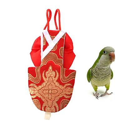 balacoo Bird Costume for Birds, Soft Frog Bird Clothes Bird Diaper