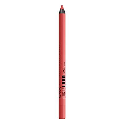 NYX PROFESSIONAL MAKEUP Line Loud Lip Liner, Longwear and Pigmented Lip  Pencil with Jojoba Oil & Vitamin E - Magic Maker (Midtone Bright Orange)