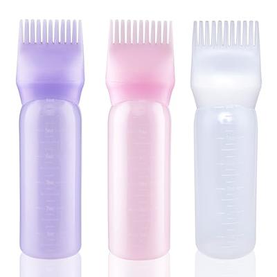 Hair Oil Applicator 3PCS Root Comb Applicator Bottle Hair Dye Applicator  Brush Comb Bottle for Home Salon Root Bottle - Yahoo Shopping