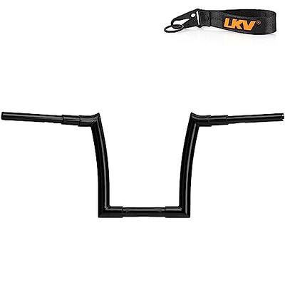 Meathook Ape Hanger Handlebar, 1 1/4 Inch Diameter, 16 Inch Rise