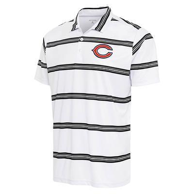 Antigua Men's Atlanta Braves Black Affluent Polo