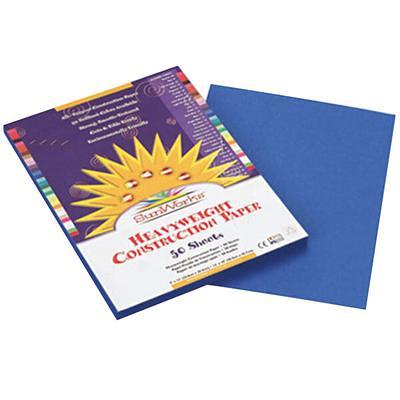 SunWorks Heavyweight Construction Paper 9 x 12 Inches White 100 Sheets