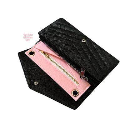 Constance Long Wallet Strap Insert Constance Conversion Kit with Gold Chain  Constance Long Wallet Insert Wallet on Chain (Black, 120cm Silver Chain) -  Yahoo Shopping