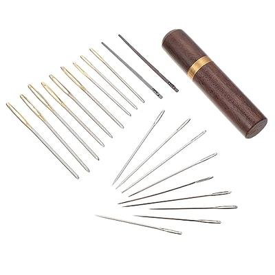 TEHAUX 21 Pcs Leather Hand Tools Sewing Machine Kit Restorer Tool