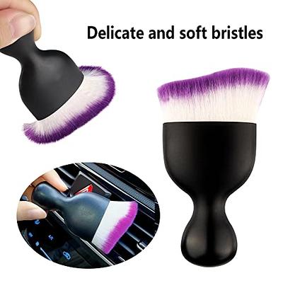 Car Detailing Brush, Soft Bristle Cleaning Brush, Crevice Brush