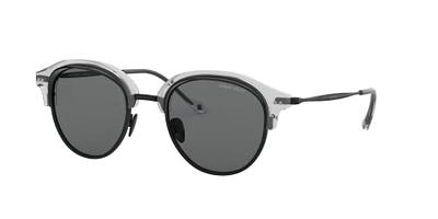 Versace VE4459F 54 Dark Grey & Black Sunglasses