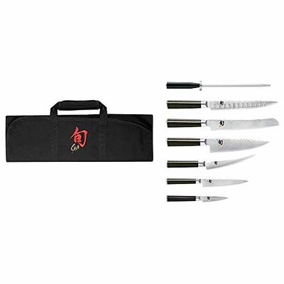 Core Kitchen Professional Knife Set With Peeler 3.5 paring 5 utility 8  chef