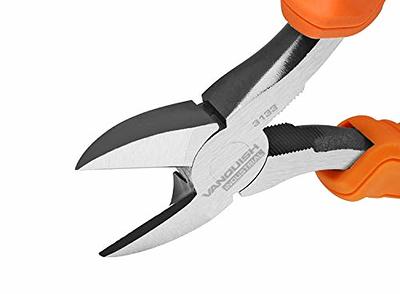 Wire Cutters, 6 inch, KAIHAOWIN Precision Flush Cutters Ultra Sharp Wire  Cutters for Crafting Side Cutters Wire Snips Spring Loaded Dikes Wire  Cutter