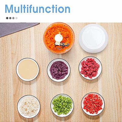 4 In 1 Portable Electric Vegetable Cutter Set, Multifunctional Wireless  Food Processor, Kitchen Gadgets Electric Garlic Chopper with Brush, for  Garlic Pepper Chili Onion Celery Ginger Meat - Yahoo Shopping