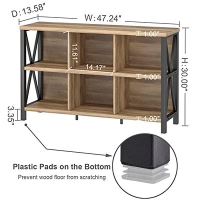 Rustic Cubby Shelf