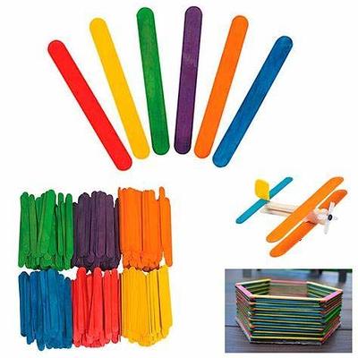 100-pcs/ Popsicle Wax Applicator Sticks 4.5