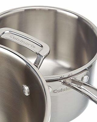 Cuisinart MCP-13 MultiClad Pro Stainless-Steel Cookware 13-Piece Cookware  Set, Silver