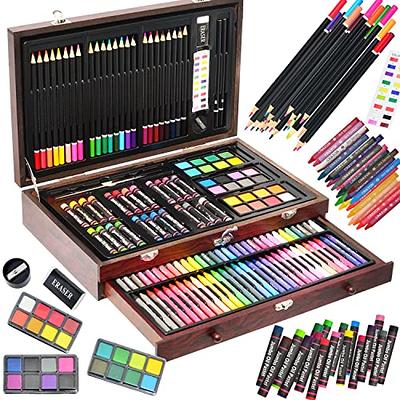 Art 101 Drawing, Sketching, and Doodling 111 Piece Wood Art Set