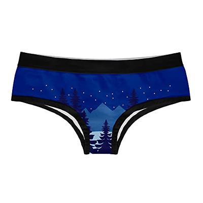 Womens Shark Panties Funny Shark Bite Bikini Brief Vacation Graphic  Underwear For Ladies