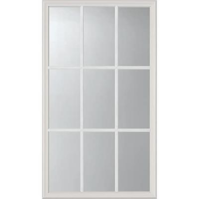 ODL Clear Low-E Door Glass - 9 Light External Grille - 22 x 38 Frame Kit  - Yahoo Shopping