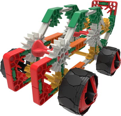 K'NEX Intermediate 60 Model Building Set - 398 parts - Ages 7 and up -  Creative Building Toy 