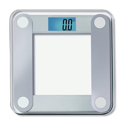 Bluestone Digital LCD Display Glass Bathroom Scale M010026 - The Home Depot