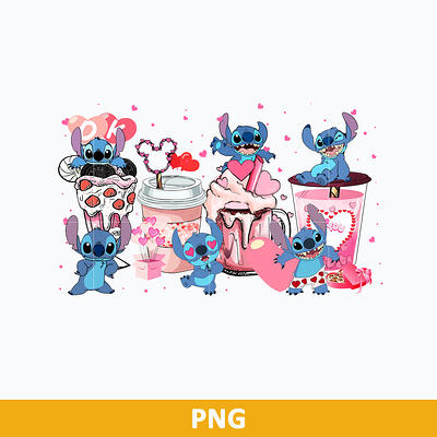 Stitch Angel Love Png, Stitch And Angel Png, Disney Valentin - Inspire  Uplift