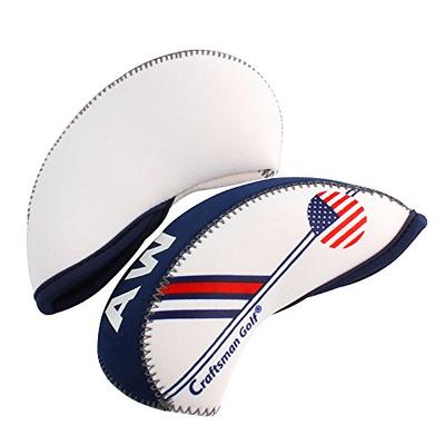 Craftsman Golf White & Blue US Flag Neoprene Golf Club Head Cover