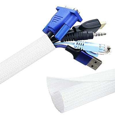 Cord Hider Wall Mounted TV 315 Cord Cover Wall Cable Hider Wire Covers for Cords  Cable Raceway Wire Hiders for TV On Wall TV, Cable Cover White Paintable  w/32 Pcs. Conn. 