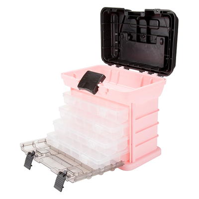 Keter Technician Portable Tool Box Organizer for Small Parts