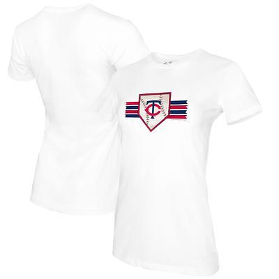 Atlanta Braves Tiny Turnip Toddler Diamond Cross Bats T-Shirt - White