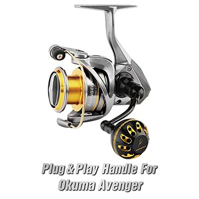 GOMEXUS Power Handle Compatible for Okuma Ceymar Avenger Helios Spinning Reel  Handle - Yahoo Shopping