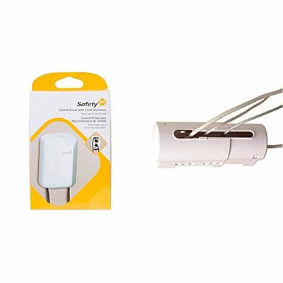 Safety 1st Outlet Cover with Cord Shortener for Baby Proofing - Yahoo  Shopping