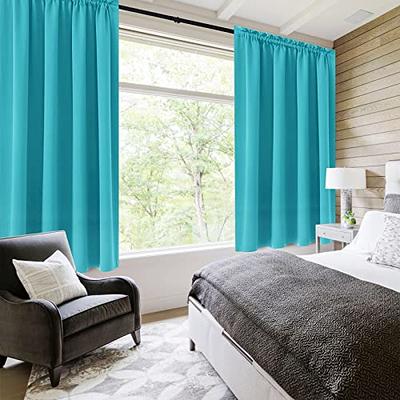 DWCN Blackout Curtains Room Darkening Thermal Insulated Bedroom